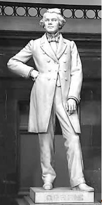 Статуя Дж. Горри в «зале славы»